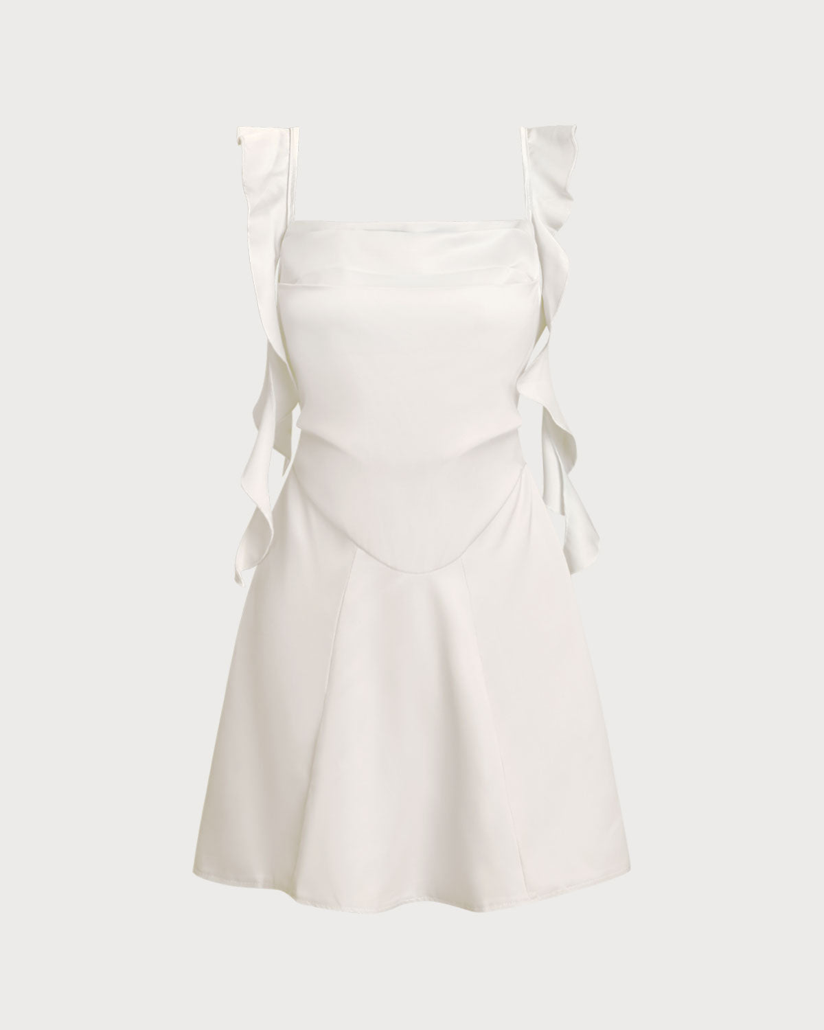 Square Neck Slip Mini Dress