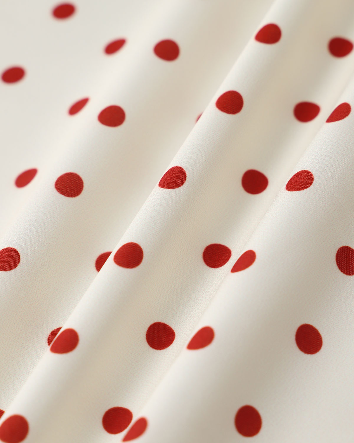 Polka Dot Plus Size Midi Dress