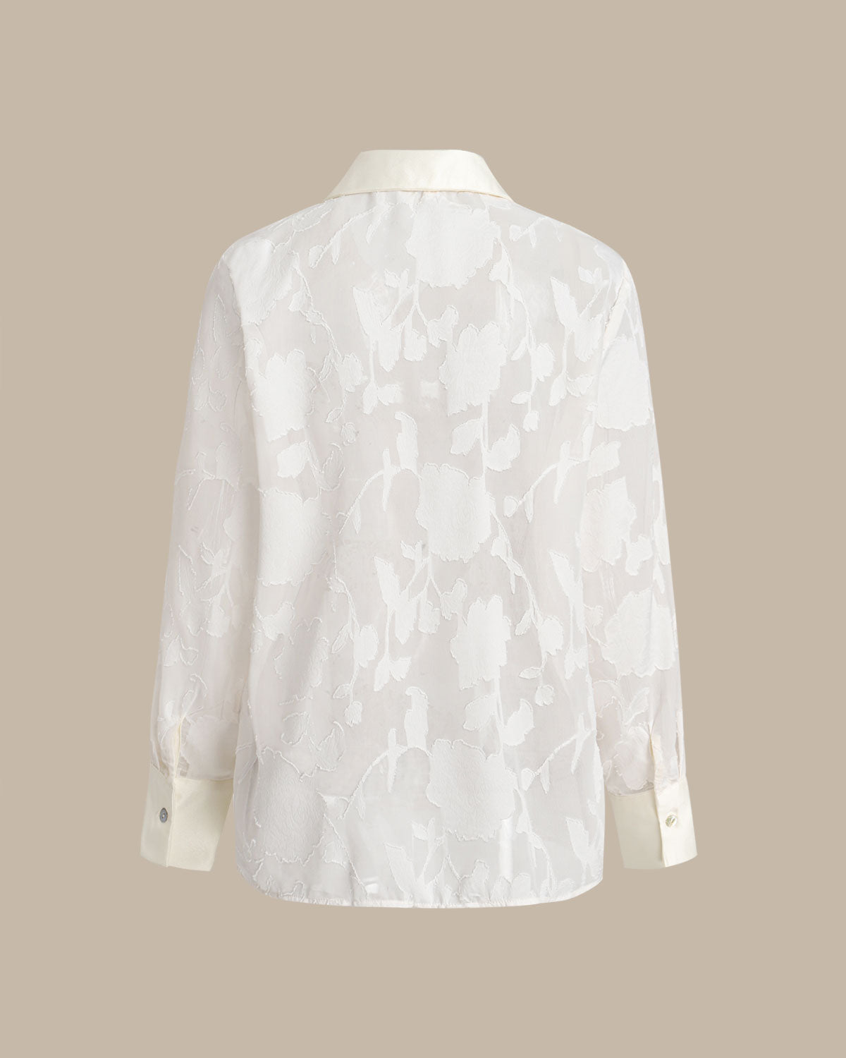 Floral Textured Button Shirt